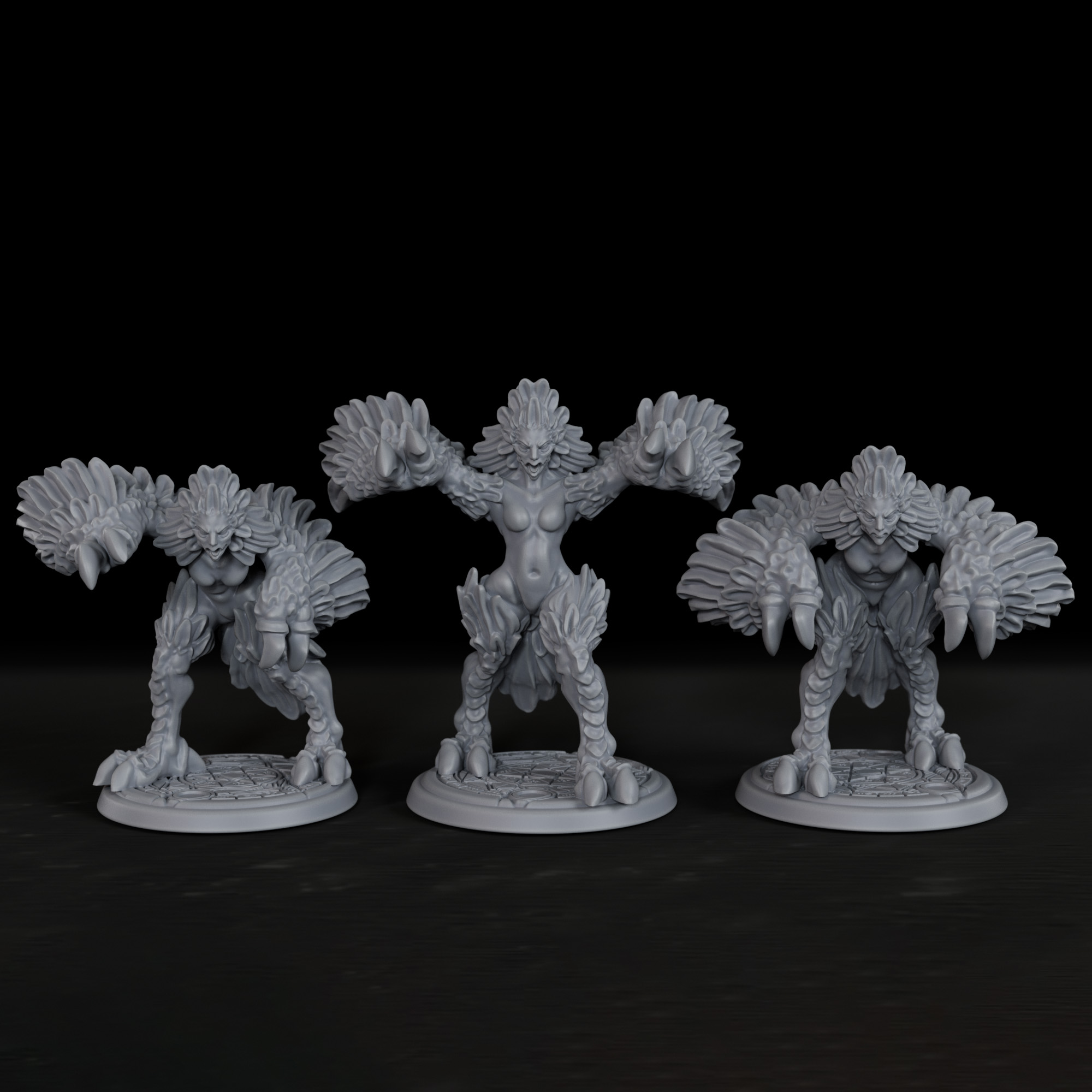 RPG Harpies Miniatuur - Kerstc - Board Game Live recensie en prijs